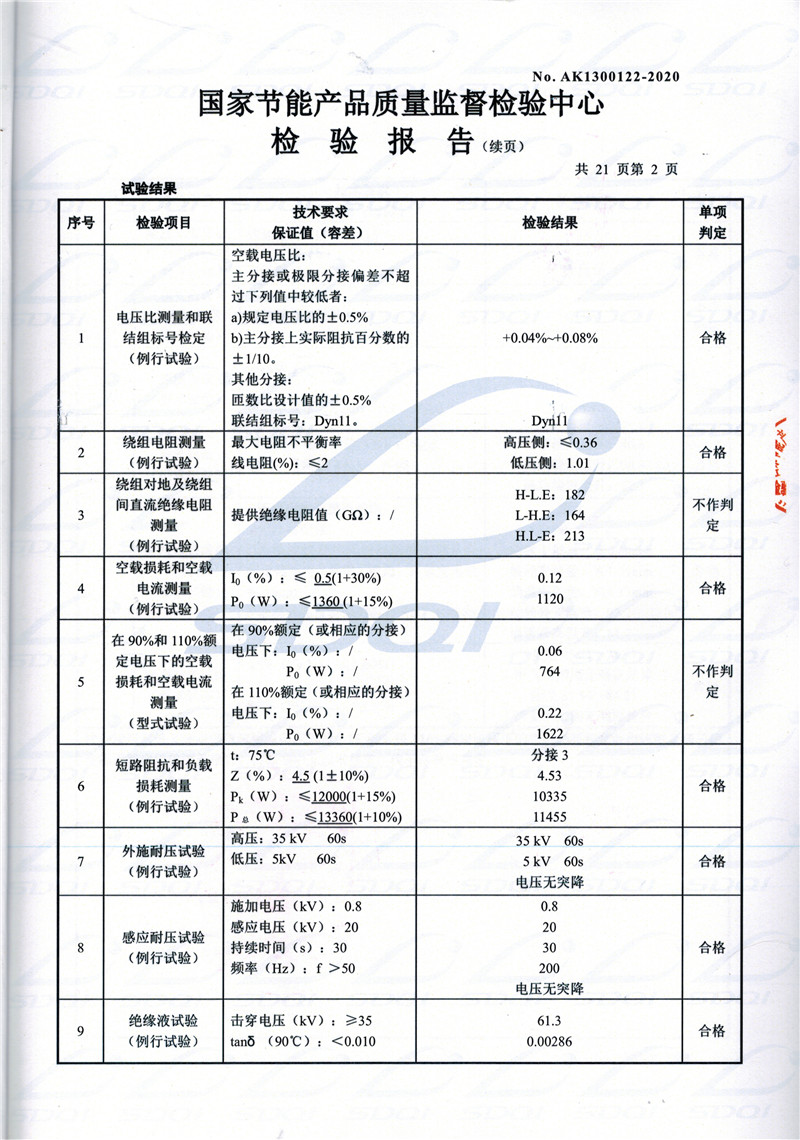 高低压试验报告-S11-1250温县温县温县油浸式变压器-2.jpg